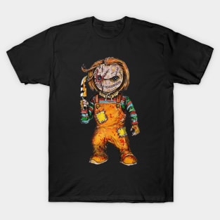 Halloween Chuck! Horror Icons MashUp! T-Shirt